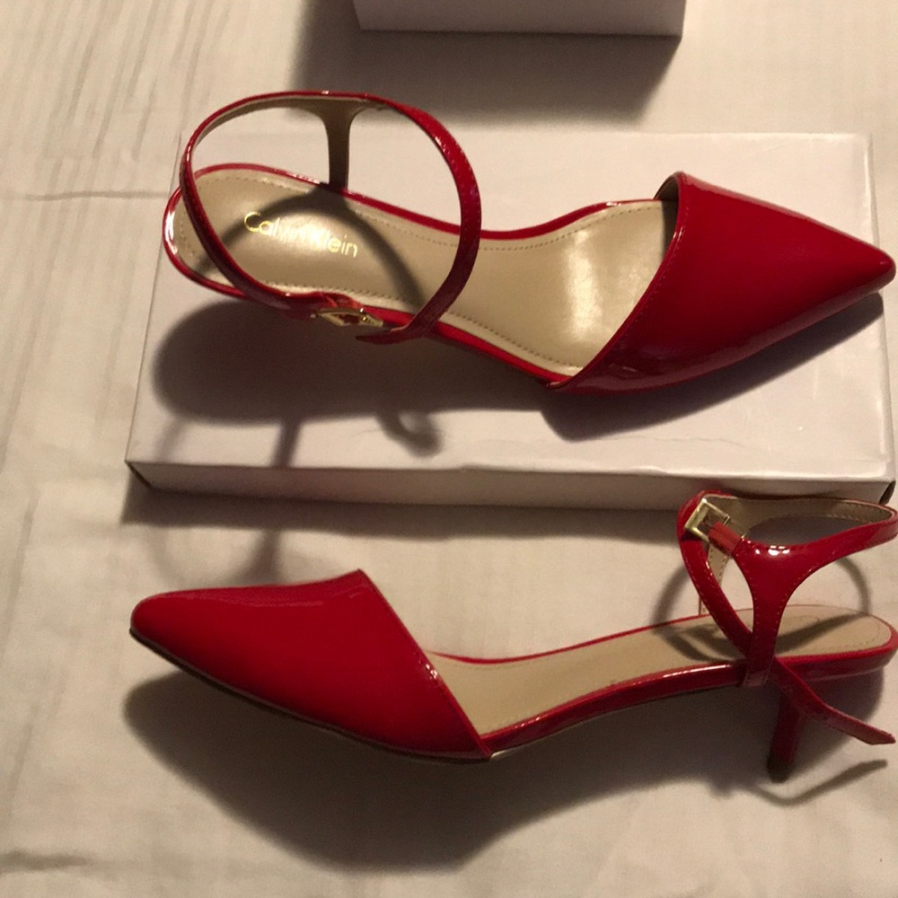 Calvin Klein kitten heels